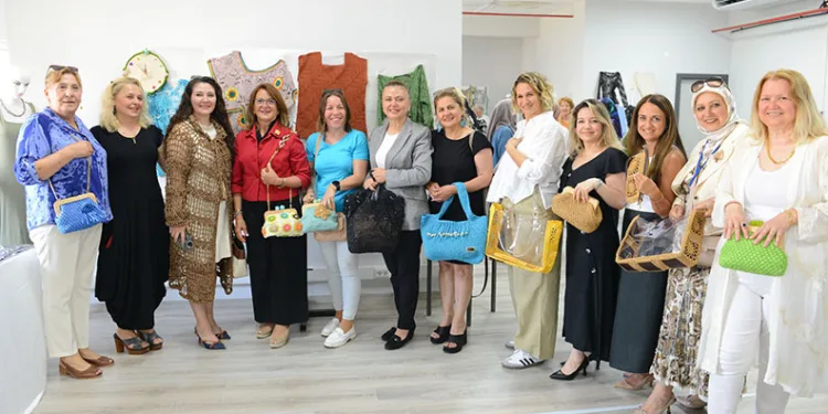 NİLSEM’de eğitim alan kadınların el becerileri beğeni topladı