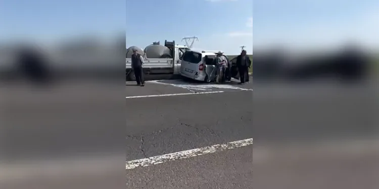 Otomobilin çarptığı bisikletli hayatını kaybetti