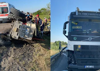 Bursa’da karga yangına neden oldu