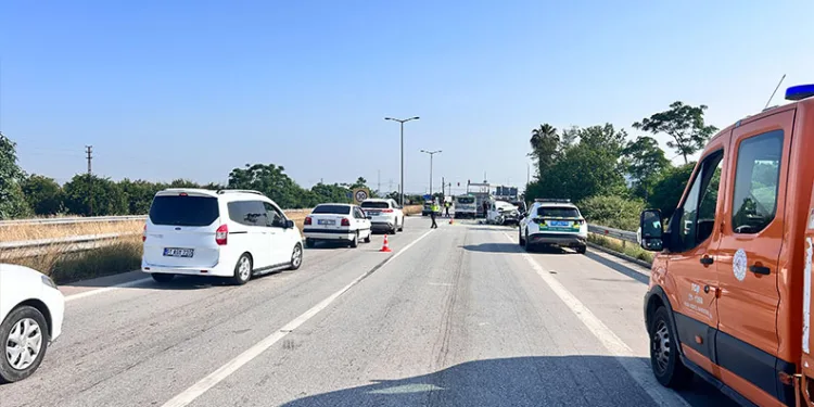 Bağını kopararak foseptik çukuruna düşen boğa kurtarıldı