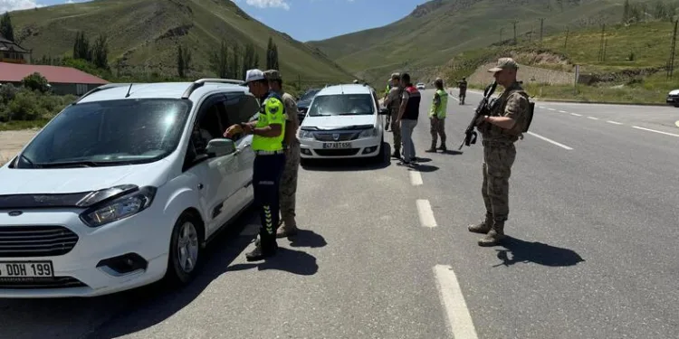 Ordu’da bir haftada yaklaşık 17 bin araç ve sürücüsü denetlendi
