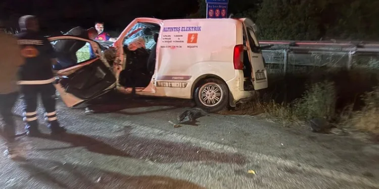Sabah saatlerinde alkollü kadın sürücünün kullandığı araç tatlıcı dükkânına daldı, faciadan dönüldü