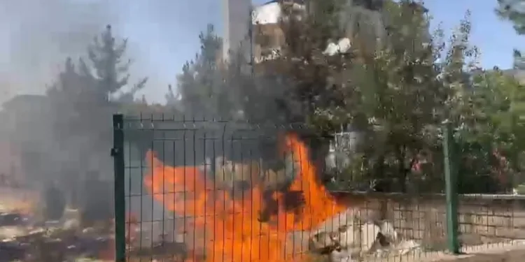 Kurtalan’da yangın paniği