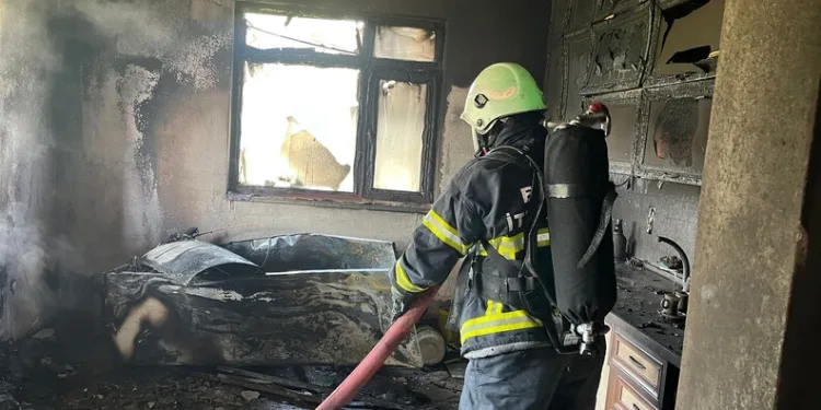 Mardin’de kontrolden çıkan otomobil şarampole yuvarlandı: 1 ölü, 1 yaralı