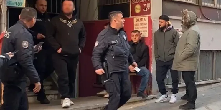 Erzurum’da korkutan inşaat yangını