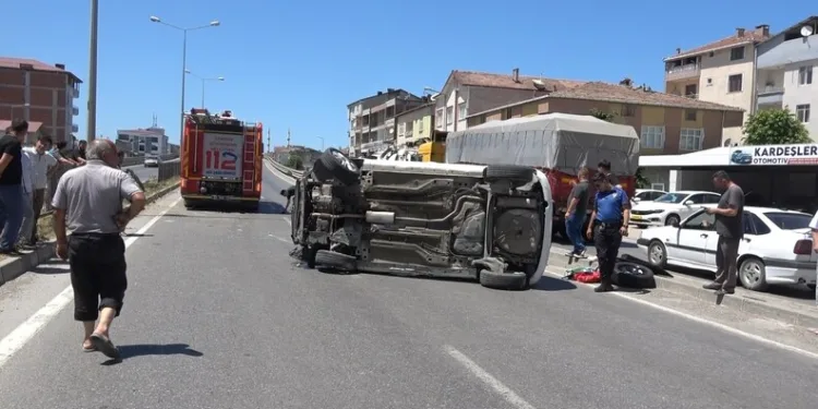 Ordu’da dron destekli trafik denetimi