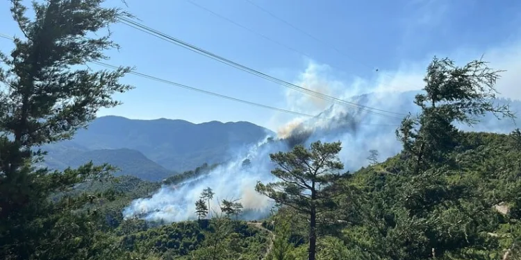 Motosiklet ustasının 35 yıllık emeği yangında küle döndü