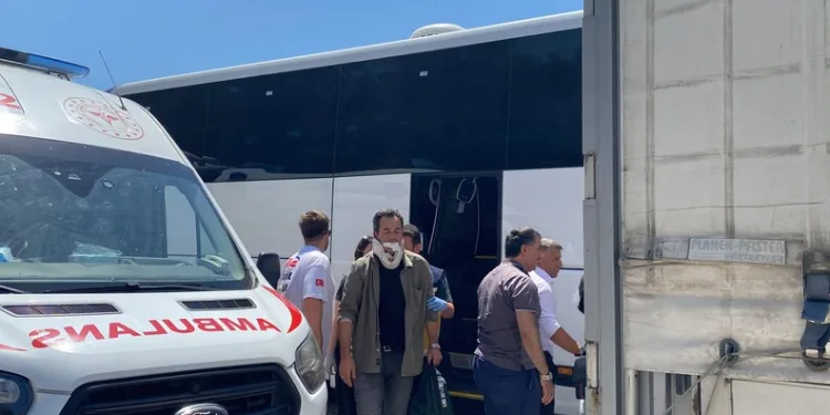 Babaeski’de anızda başlayan yangın ekili arazilere sıçradı