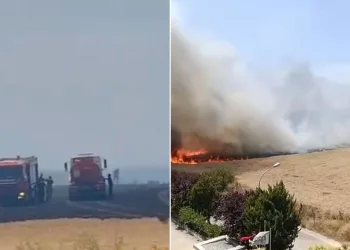 Bursa’da korkutan yangın