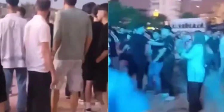 Bursa’da Buray konserinde kavga çıktı