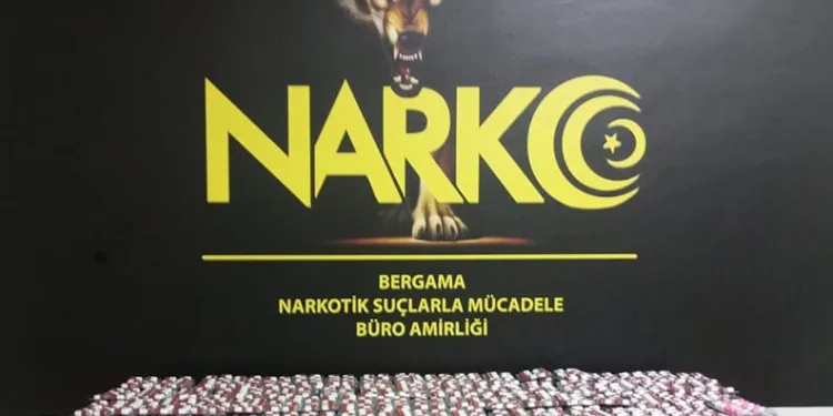 Bergama’da rekor uyuşturucu operasyonu