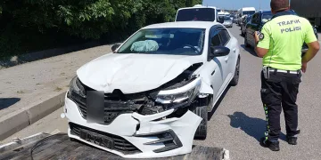 Samsun’da 4 araçlı zincirleme kaza: 5 yaralı