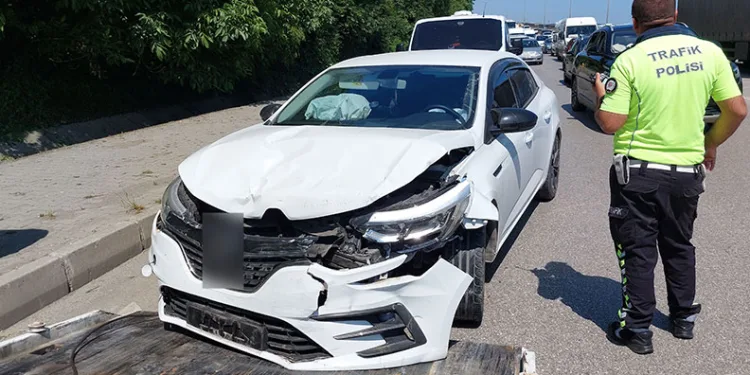 Samsun’da 4 araçlı zincirleme kaza: 5 yaralı