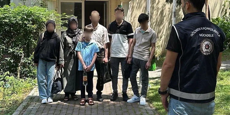 Bursa’da 7 kaçak göçmen yakalandı