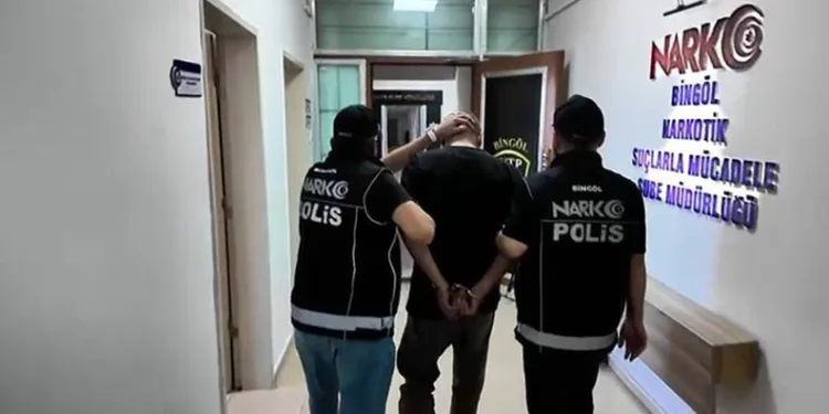 Bingöl’de uyuşturucu operasyonu: 2 gözaltı
