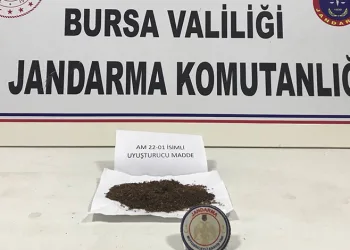 Bursa’da uyuşturucu taciri kıskıvrak yakalandı