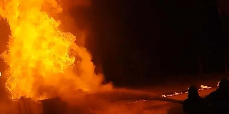 Diyarbakır’da petrol kuyusunda yangın: 3’ü ağır, 8 yaralı