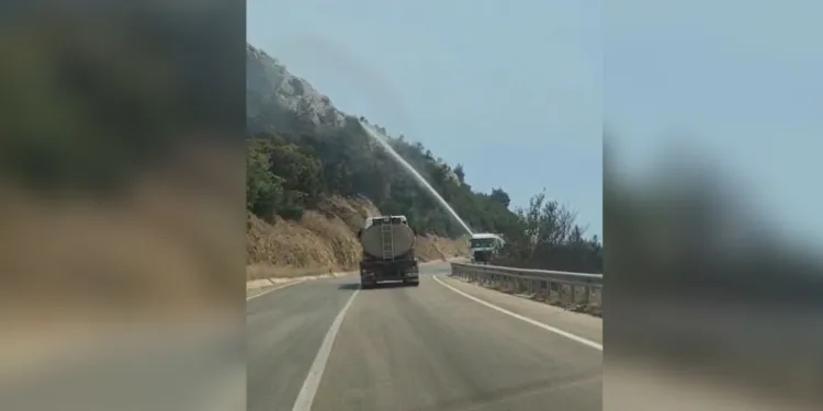 Gürsu Dışkaya’da Yangın Kontrol Altında: Soğutma Çalışmaları Sürüyor