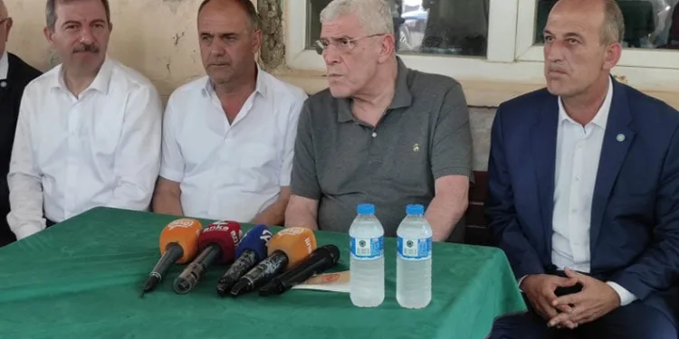 Müsavat Dervişoğlu Bursa’da yangın bölgesinde