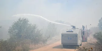 Kırklareli’nde ormanlık alana sıçrayan yangın söndürüldü