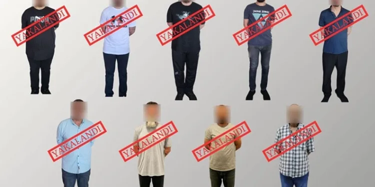 Aranan 9 suçlu Türkiye’ye getirildi