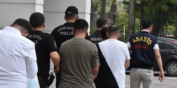 Mersin’de suç örgütüne şafak operasyonu