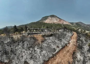 Bursa’nın yangından önceki ve sonraki hali