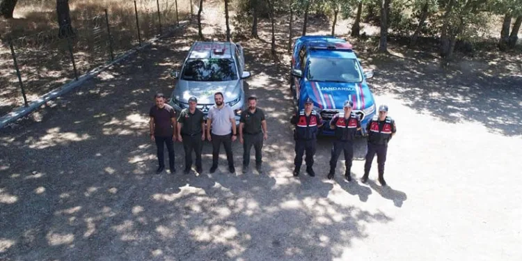 Gemlik’te ormanlarda dronlu denetim