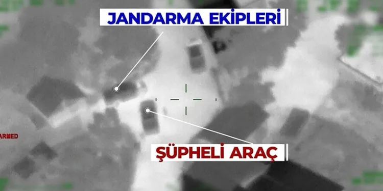 Orman kundakçılarını İHA yakalattı