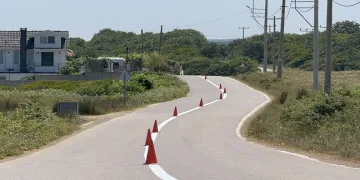 Yol çizgileriyle ulaşım güvenli hale getiriliyor