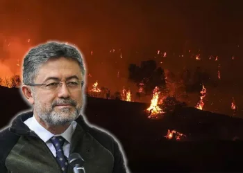 ”İzmir Çeşme orman yangını kontrol altına alındı”