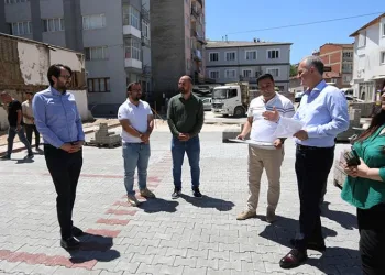 İnegöl’de kamulaştırılan alanlar otoparka dönüşüyor