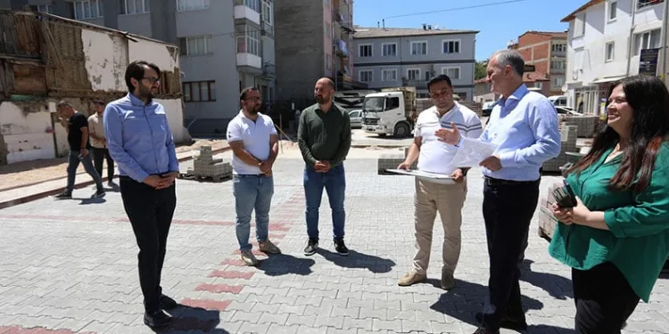 İnegöl’de kamulaştırılan alanlar otoparka dönüşüyor