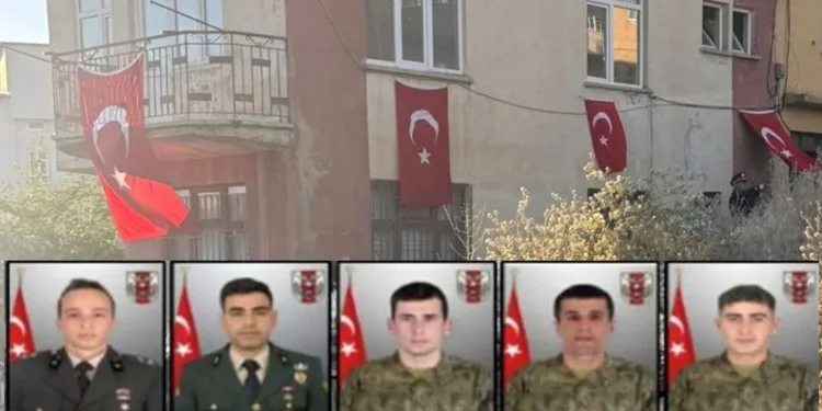 Şehit ailelerine acı haber verildi