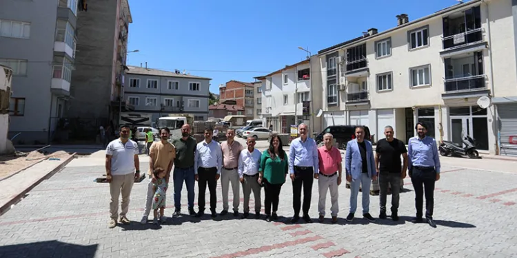İnegöl’de kamulaştırılan alanlar otoparka dönüşüyor