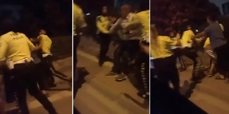 Bursa’da ehliyetsiz sürücünün babası olay çıkardı