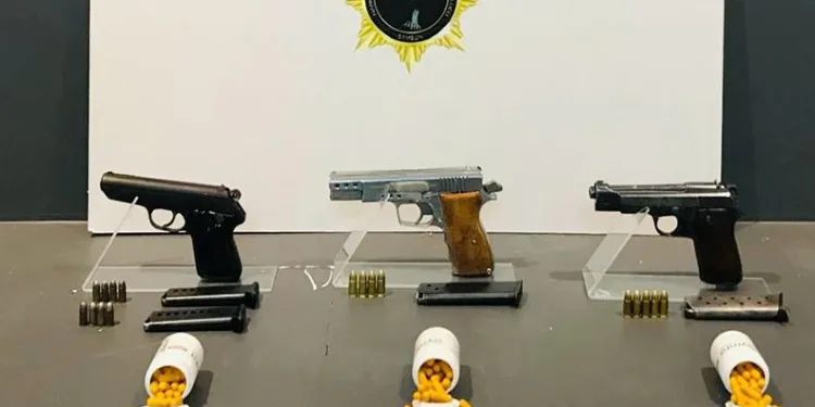 Samsun’da silah ve uyuşturucu ele geçirildi: 2 gözaltı
