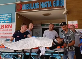 Bursa’da elektrik direğinde çalışma yaparken akıma kapıldı