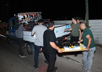 Nilüfer’de seyyar satıcı operasyonu