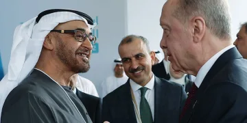 Erdoğan, Al Nahyan ile görüştü