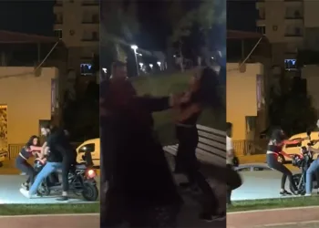 Alkollü kız ortalığı birbirine kattı
