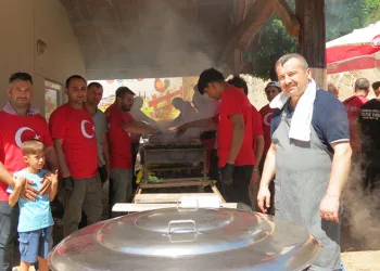 Tarihi Seferiışıklar Köyü’nde Coşkulu Pilav Günü