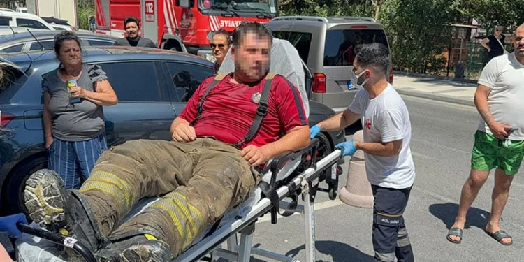 Sitede kimyasal koku alarmı