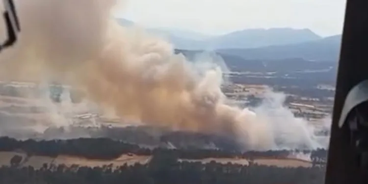 Bolu’daki orman yangını kontrol altına alındı