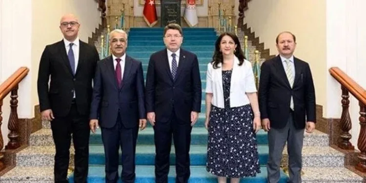 Bakan Tunç, DEM Parti’yle görüştü
