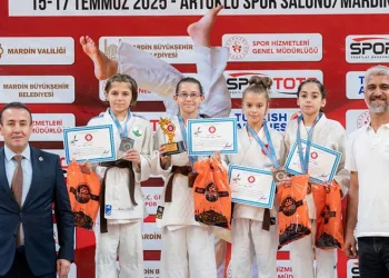Osmangazili minik judocudan Türkiye ikinciliği