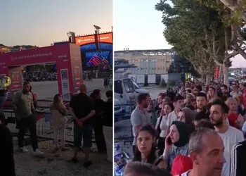 Bursa’da festival kuyruğu vatandaşları çileden çıkardı