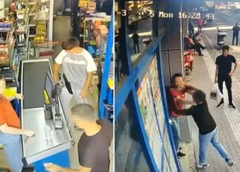 Bursa’da kadın kasiyere yumruklu saldırı