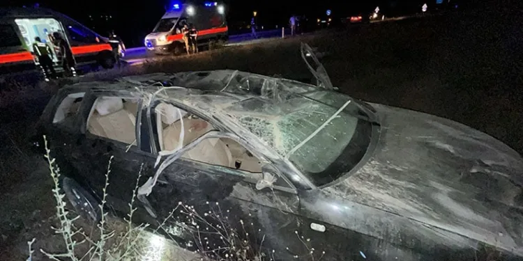 Elazığ’da feci kaza: 2 ölü, 2 yaralı
