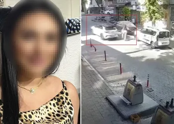 Taciz ettiği kadının ayağını ezdi